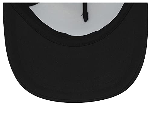 Lids Blank Basic Foam Trucker Adjustable Snapback Hat - color: White/Black
