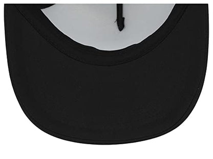 Lids Blank Basic Foam Trucker Adjustable Snapback Hat - color: White/Black
