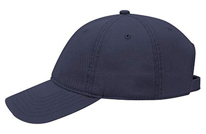 OTTO 6 Panel Low Profile Garment Washed Superior Cotton Twill - color: Navy