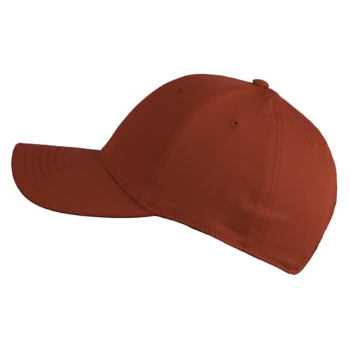 e4Hats.com 6 Panel Low Profile Structured Baseball Cap - color: Red