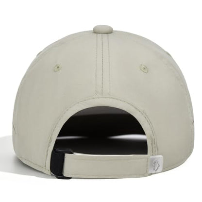 Baseball Cap Unstructured Athletic Golf Cap Soft-Brim Foldable Hat - color: Light Gray