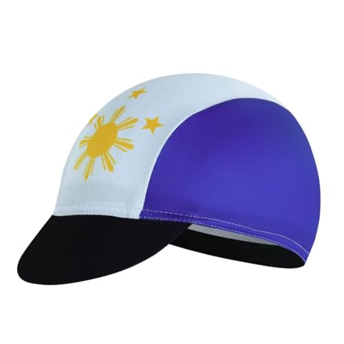 Cycling Cap for Man and Woman Cycling Hat Under Helmet-Polyester Breathable Sweat Absorbent - color: Aplan-4