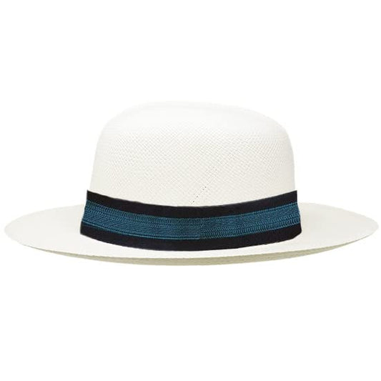 Gamboa Adjustable Hat Bands for Men and Women Fedora and Cowboy Hat Ribbon Band Hatbands Accessories - color: Black & Blue, size: X-Large
