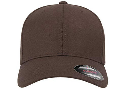 Flexfit Men's Wool Blend Athletic Hat - color: Brown, size: Large-X-Large