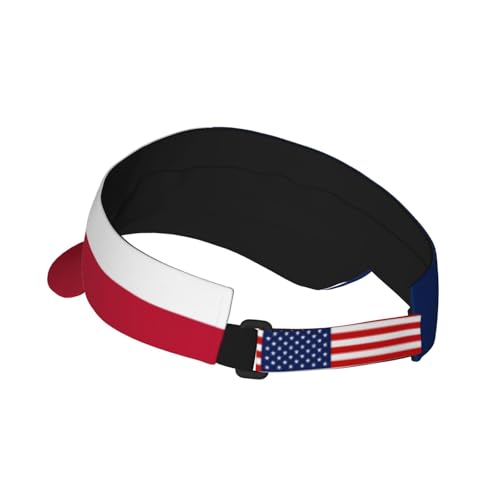 Stylish Visor Cap, Adjustable Lightweight Sun Hat for Men Women Teens - Sports, Beach, Golf, Tennis - color: Texas 2