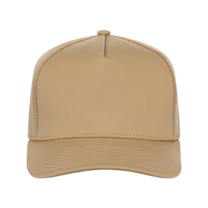 Lids Tee Box 5-Panel Performance Tech Adjustable Snapback Cap - color: Khaki