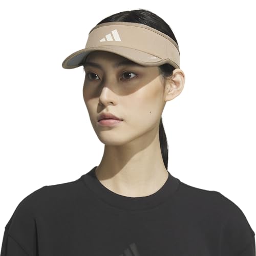 adidas Womens Superlite 3 Visor Casual - Black - color: Chalky Brown/White/3