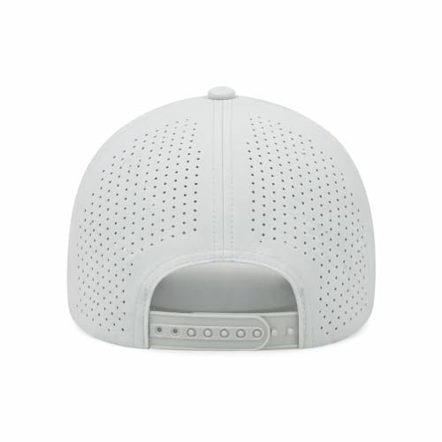 5 Panel Baseball Cap Quick Dry Mesh Snapback Hat for Women Men - color: Black+navy+lightgrey