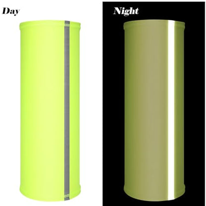 SATINIOR 4 Pcs Neck Gaiter Face Mask for Men, High Vis - color: Fresh Colors