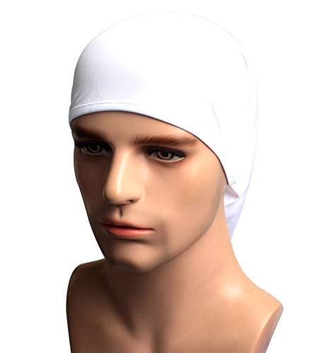 Pack of 3 Ski Mask Bandana Face Hat for Outdoor Airsoft Motorcycle Hood Helmet Balaclavas Headwear - color: White