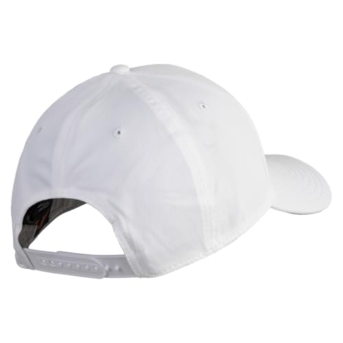 e4Hats.com 6 Panel Low Profile Structured Baseball Cap - color: White