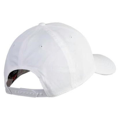 e4Hats.com 6 Panel Low Profile Structured Baseball Cap - color: White