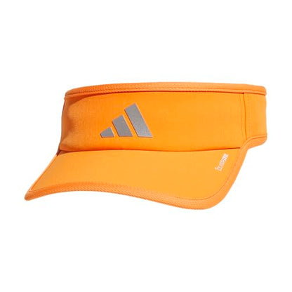 adidas Men's Superlite Visor - color: Pure Orange/Silver Metallic/White/3