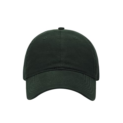 Mommy Jennie Unisex Vintage Washed Distressed Baseball-Cap Twill Adjustable Dad-Hat - color: A42-dark Green
