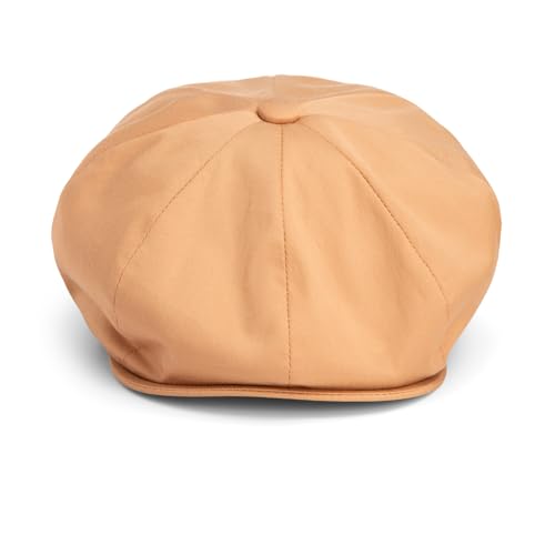 Goorin Chopping Block Flatcap, Honey, Medium, Unisex