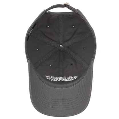 E BY ELIDAN Boston EST 1630 Dad Hat, Embroidered Cotton Baseball Cap - color: Charcoal Est 1630