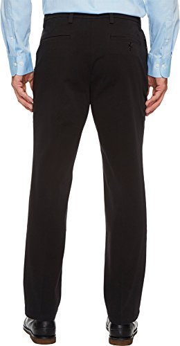 Straight Fit Workday Khaki Smart 360 Flex Pants (Regular and Big & Tall) - color: Black, size: 30W x 30L
