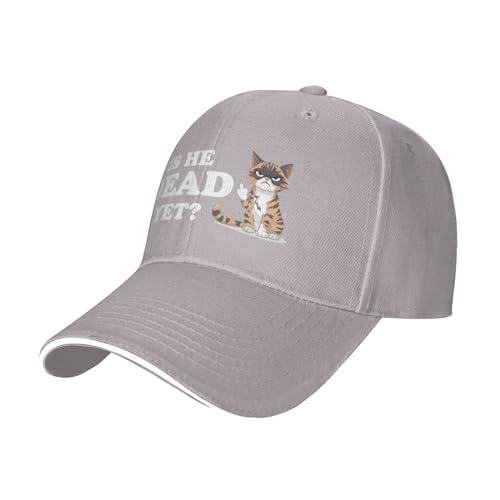 is He Hat for Women Baseball Hat Funny Hat - color: Gray