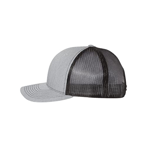 Printed Five-Panel Trucker Hat by Cotton Paperie - color: Beetle/ Quarry