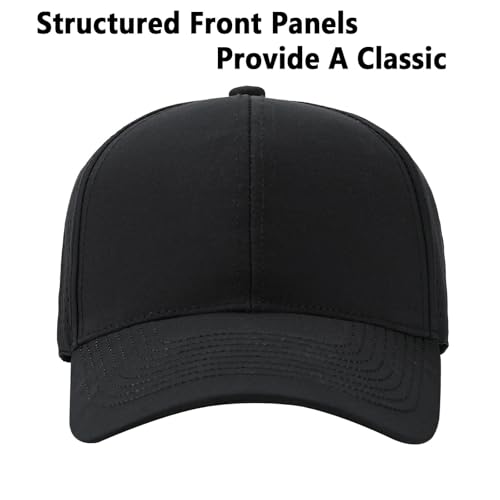 Quick Dry Trucker Hat for Men & Women Workouts Hats - color: Black