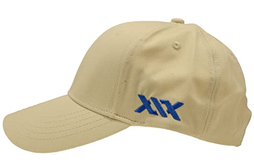XXL Baseball Cap for Big Heads 23.6"-26.8" Adjustable Cotton Dad Hat - color: Khaki