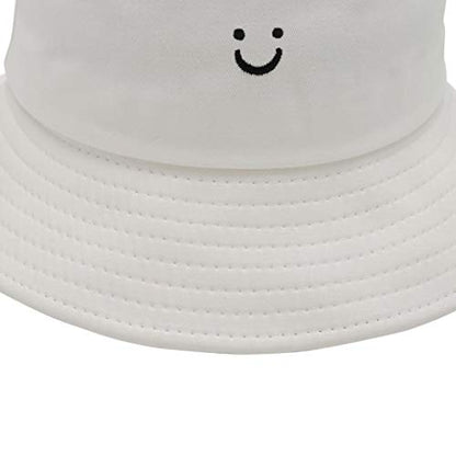 MaxNova Bucket Hats Summer Travel Beach Sun Hat Outdoor Cap Unisex 2pack - color: White/Navy