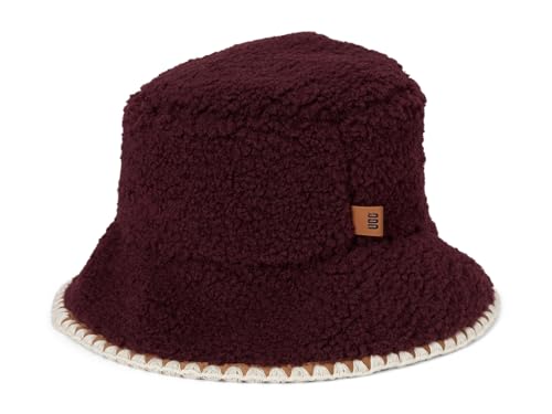 UGG Women's Uggfluff Scalloped Hat - color: Wild Grape, size: Large-X-Large