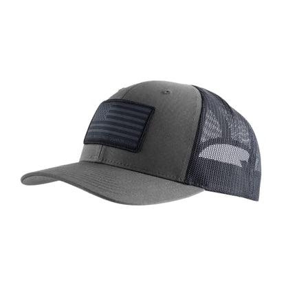 Magpul Trucker Hat Snap Back Baseball Cap, One Size Fits Most - color: Standard Patch Charcoal/Black