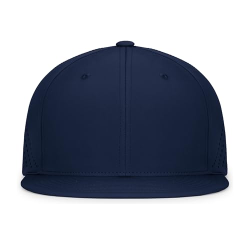 Pacific Headwear Unisex-Adult Pacific Headwear Premium Lightweight Perforated Pacflex Cap Powered By Coolcore® - color: Navy, size: X-Small