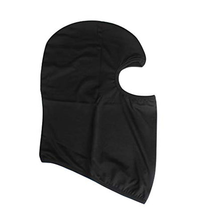 Pack of 3 Ski Mask Bandana Face Hat for Outdoor Airsoft Motorcycle Hood Helmet Balaclavas Headwear - color: Black