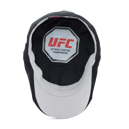 The Original UFC Eight Panel Boston Scally Cap - Flat Cap Cotton Fitted Hat for Men - size: Medium-Large