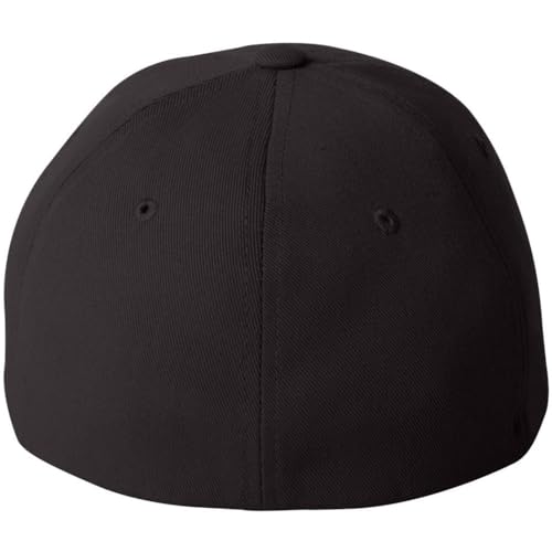 Ace of Spades Sniper Gun Punisher Embroidered Flex Fit Hat | 2nd Amendment Rights Poker Baseball Cap - size: Large-X-Large
