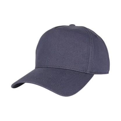 E BY ELIDAN A-Frame Trucker Hat, 5-Panel Blank Snapback - color: Navy