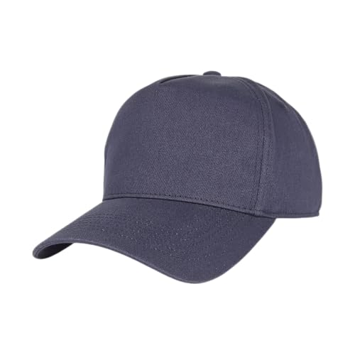 E BY ELIDAN A-Frame Trucker Hat, 5-Panel Blank Snapback - color: Navy
