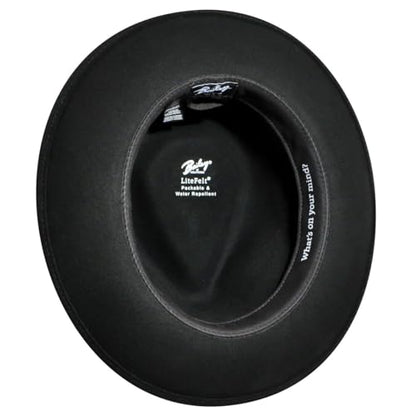 Bailey of Hollywood Men's Fedora Hat - color: Black, size: X-Large