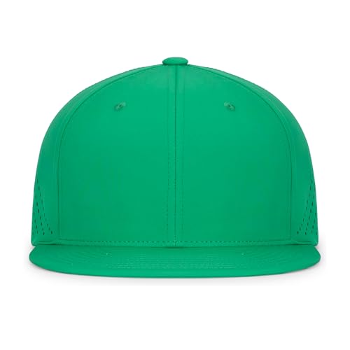 Pacific Headwear Unisex-Adult Pacific Headwear Premium Lightweight Perforated Pacflex Cap Powered By Coolcore® - color: Kelly, size: X-Small
