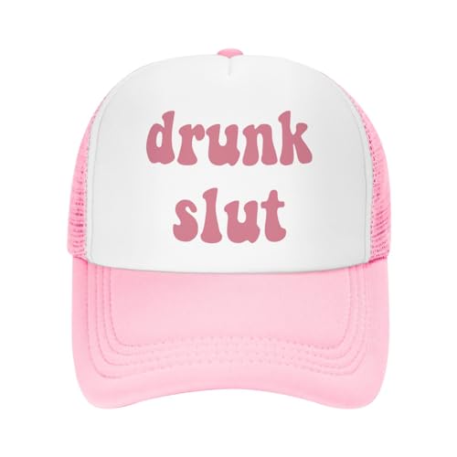 You Find It Offensive? I Find It Funny Trucker Hats for Women Pink Men Funny Slogan Pink Hats for Men - color: 17 Pink