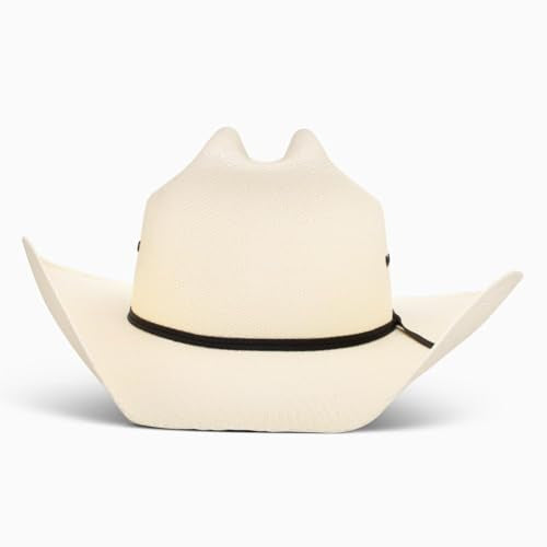 RESISTOL Denison 7X Bangora Straw Cowboy Hat - size: 7 5/8