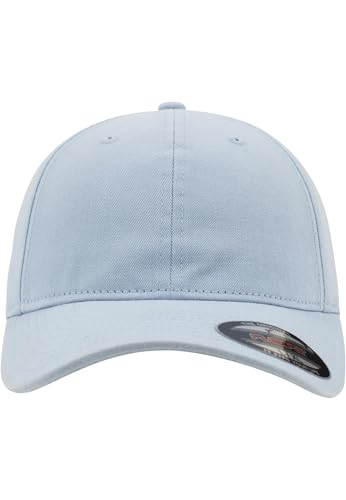 Flexfit Garment Washed Cotton Dad Hat Caps, Unisex, Garment Washed Cotton Dad Hat - color: Lightblue, size: Small-Medium