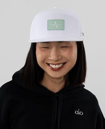 VYBE Performance Snapback Hat - Water-Repellent, Breathable Athletic Baseball Cap for Golf, Gym, Sports, Water - color: Pure Frequency
