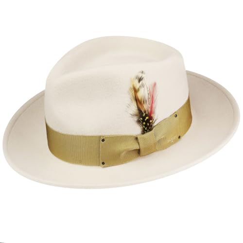 Bailey of Hollywood Men's Fedora Hat - color: Bone, size: X-Large