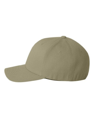 Pro-Formance Cap With Custom Embroidery by Flexfit - color: Kahki, size: Small-Medium
