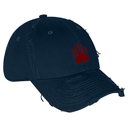 JPAK Bears Vintage Dad Hat Embroidered Cap NASDAQ Symbol Stocks - color: Navy