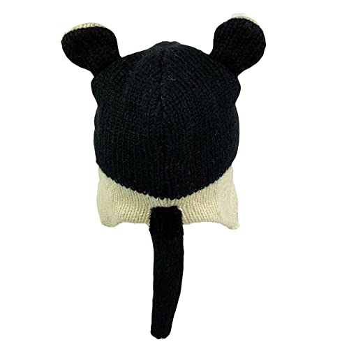 Agan Traders Animal Hat Cap Wool Fleece Lined Trapper Beanie Multi-Functional Set Girls Boys Adult - color: Siberian Husky