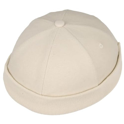Lipodo Cotton Docker Cap Women/Men Beige One Size