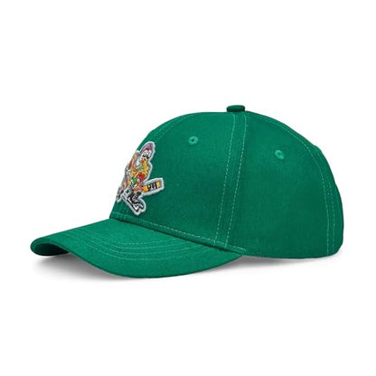 D-5 Mighty Ducks #96 Conway #99 Banks Baseball Cap - color: Blank Green
