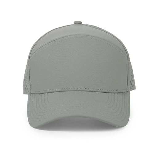 HH HOFNEN Quick Dry Baseball Cap Snapback Golf Trucker Hat for Man Women - color: 1-gray