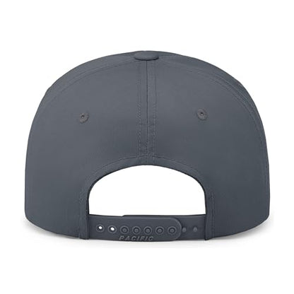 Pacific Headwear Unisex Adult Pacific Headwear Hybrid Snapback Dad Cap - color: Graphite