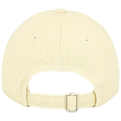 E BY ELIDAN Two Tone Dad Hat, Low Profile Baseball Cap - color: Stone Brown