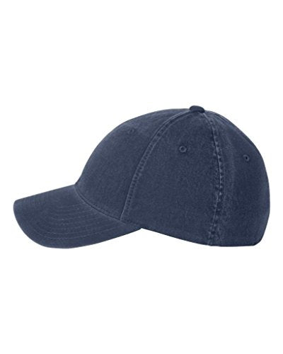 Flexfit Low Profile Garment Washed Cotton Cap - color: Navy, size: 7 1/8-7 5/8